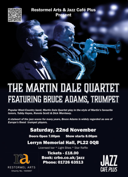 Martin Dale Quartet with Bruce Adams