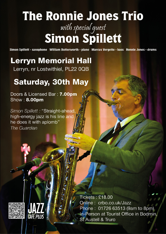 Ronnie Jones trio with Simon Spillett